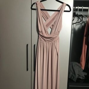 Pink gown